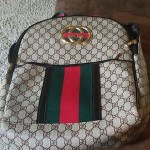 Gucci look a like backpack